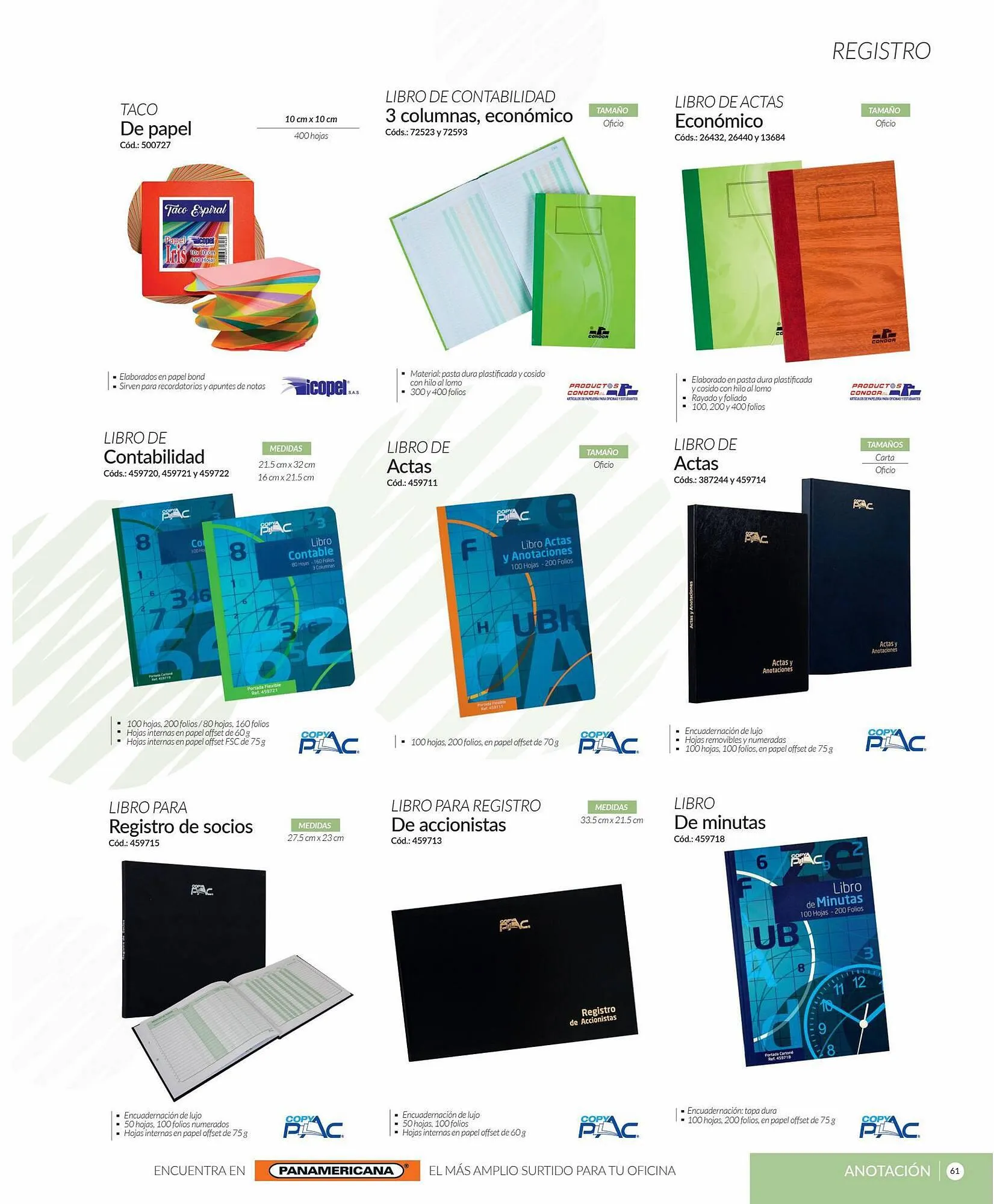 Catalogo de Catálogo Panamericana 16 de marzo al 31 de julio 2023 - Pag 63