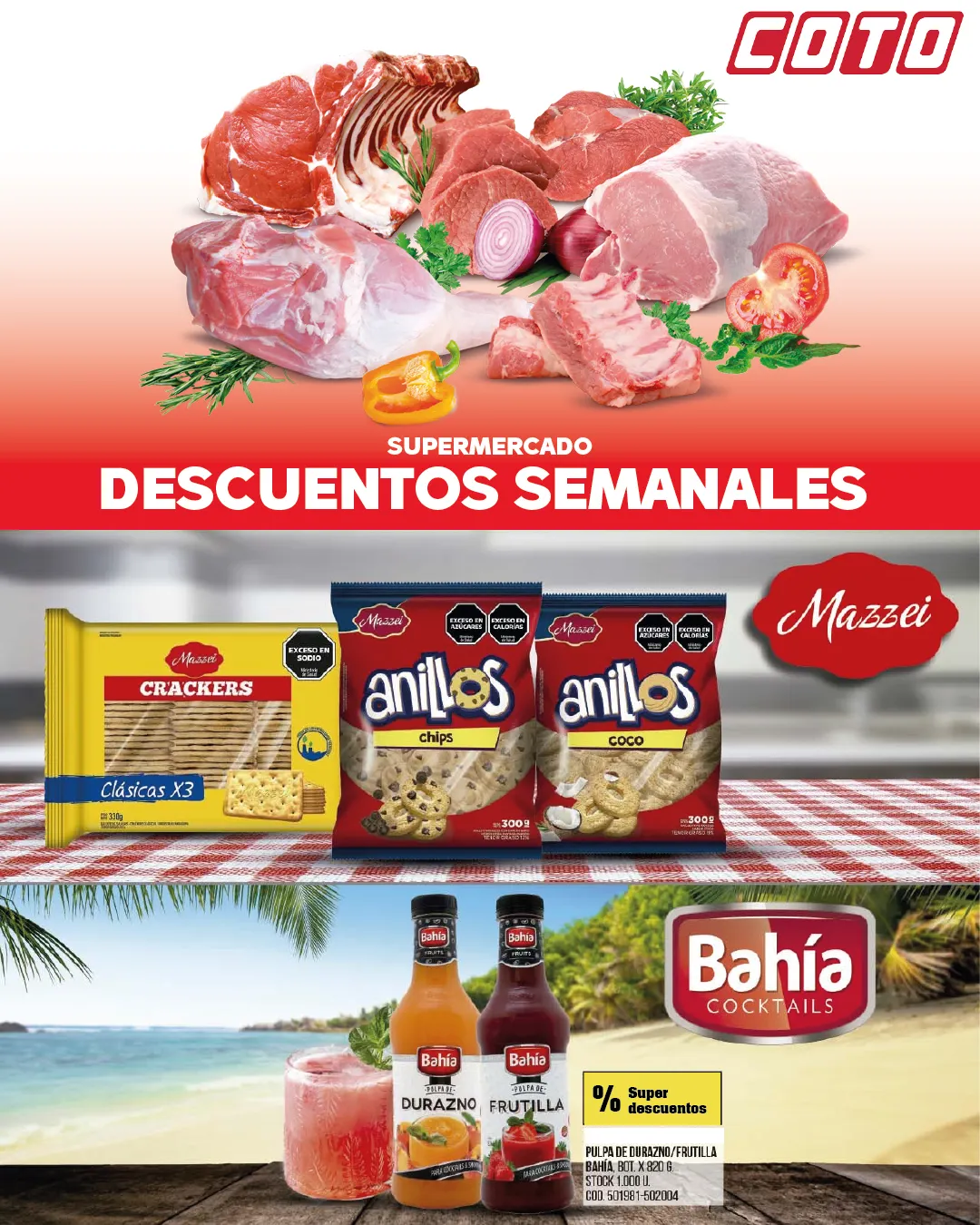 Ofertas de Coto - Supermercado 18 de noviembre al 23 de noviembre 2023 - Página 1 del catálogo