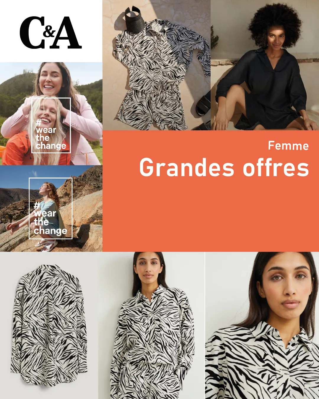 C&A offres sur les vêtements pour femmes du 29 octobre au 13 novembre 2025 - Catalogue page 
