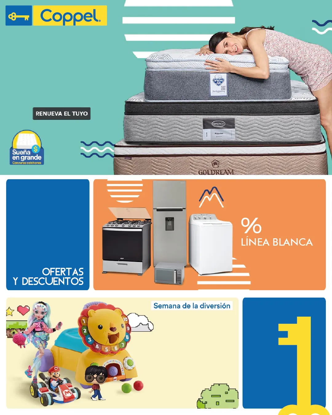 Catálogo de Coppel 6 de abril al 11 de abril 2024 - Pagina 1