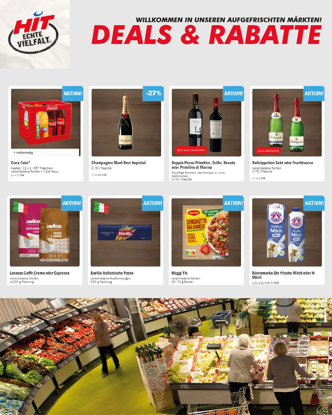 Hit angebote Supermarkt von 2. September bis 17. September 2025 - Prospekt seite 