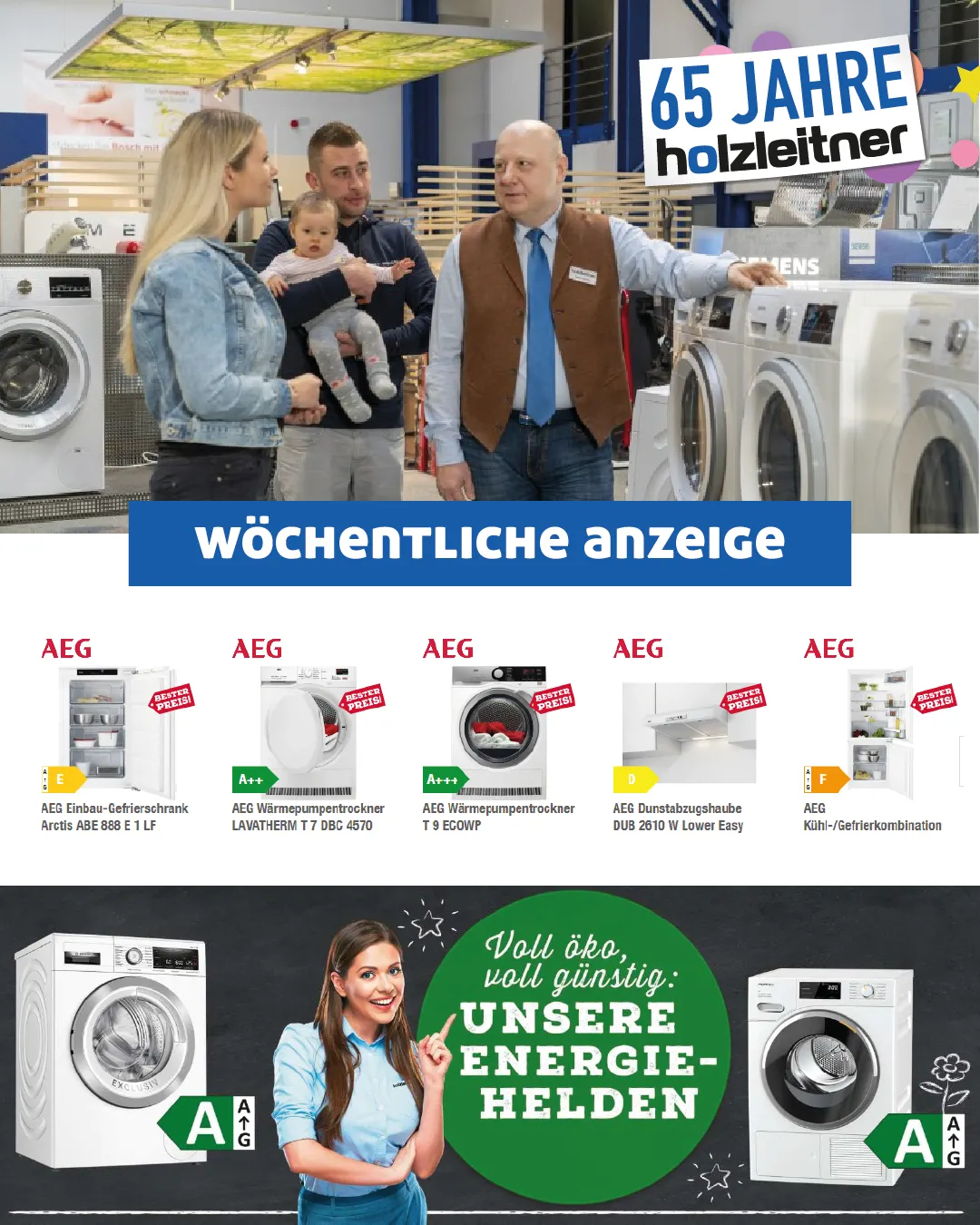 Holzleitner angebote von 6. September bis 21. September 2025 - Prospekt seite 1