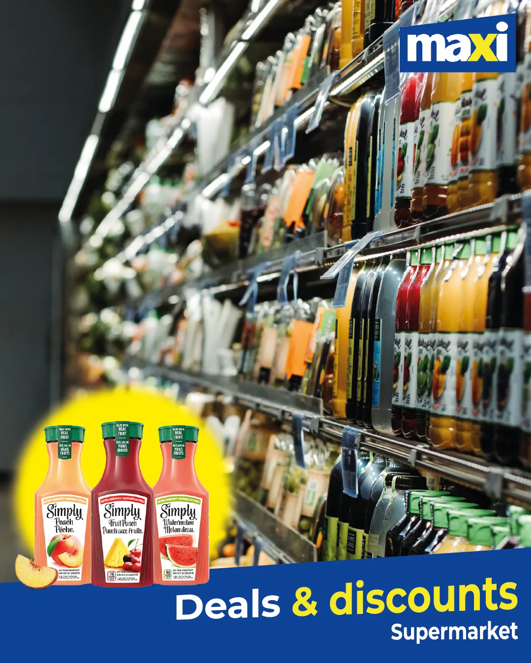 Maxi Supermarket Deals from January 6 to January 14 2025 - flyer page 1