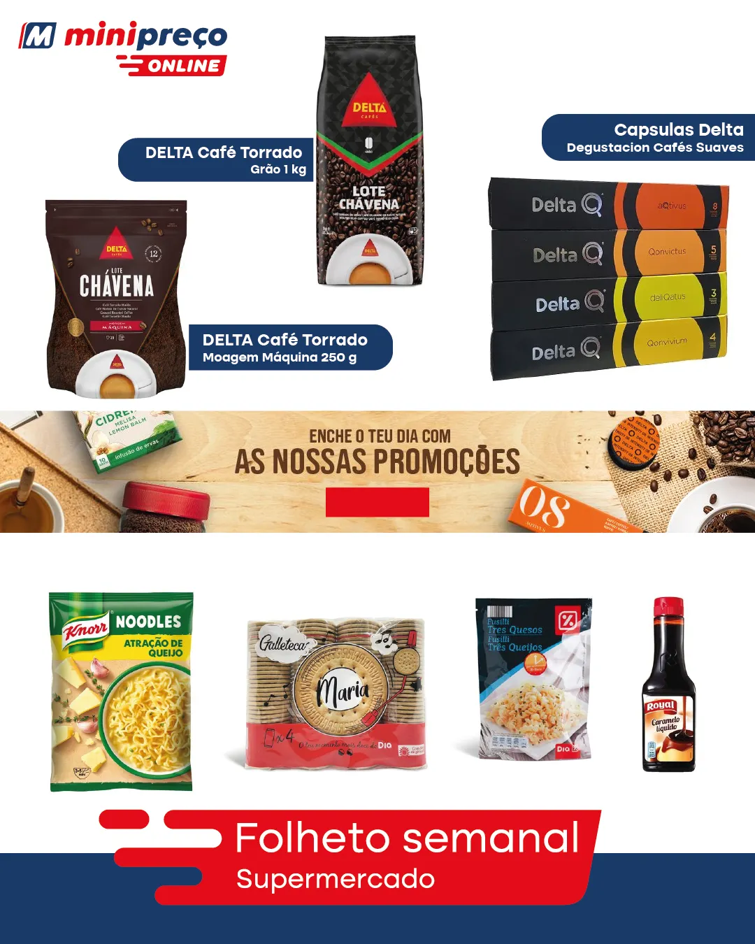 Folheto Minipreço Promoções Supermercado de 26 de novembro até 4 de dezembro 2024 - Pagina 1