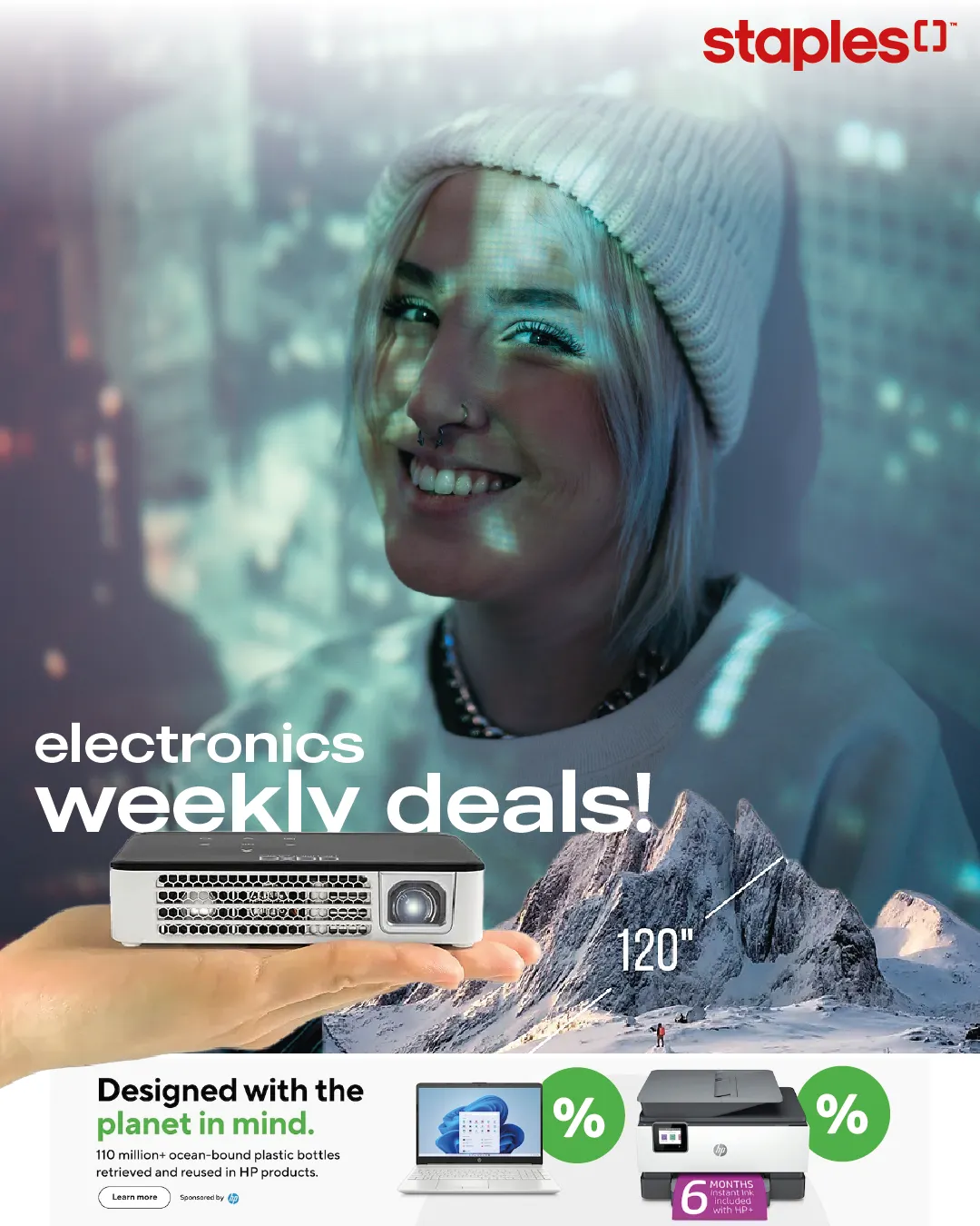 Staples Electronics Deals from August 13 to August 18 2024 - flyer page 1