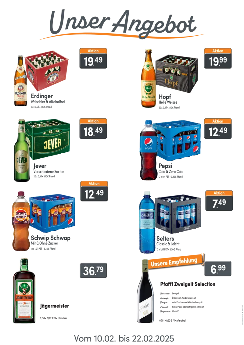 Fristo Getränkemarkt Deals von 13. Februar bis 22. Februar 2025 - Prospekt seite 