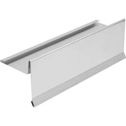 Sarei Okrajový plech s vodní drážkou přířez hliník 250 x 1000 mm