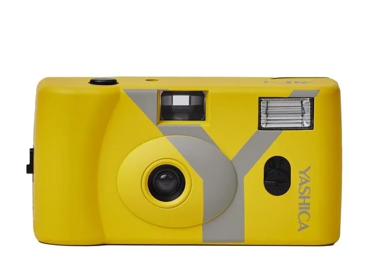 Yashica MF-1 Snapshot Art (Yellow) + FILM 400/24