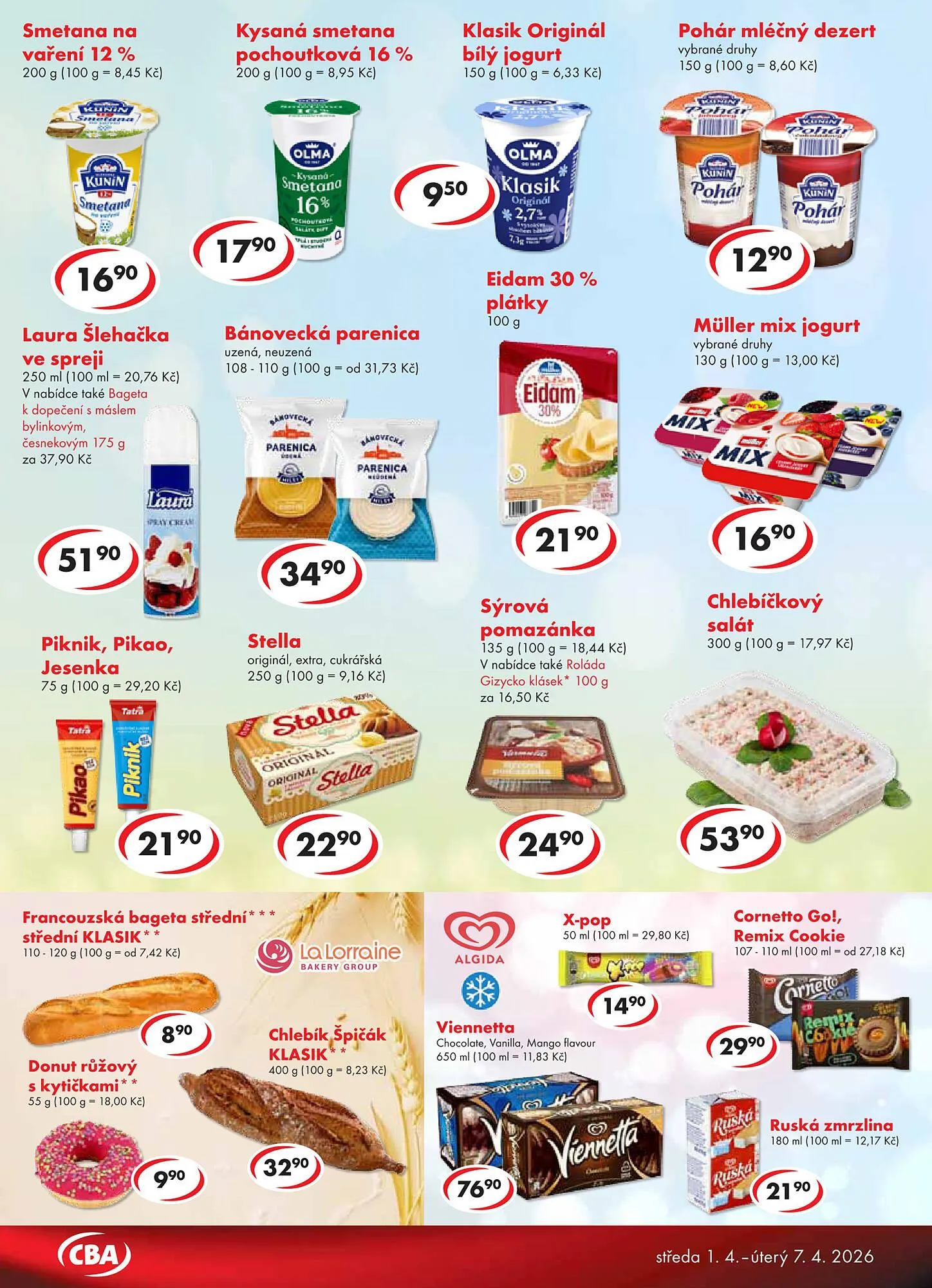 CBA leták - 1. dubna 7. dubna 2026 - Page 2