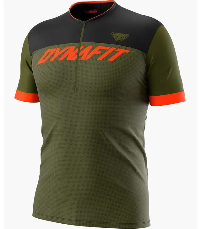 Triko DYNAFIT RIDE LIGHT 1/2 ZIP SS TEE M Man