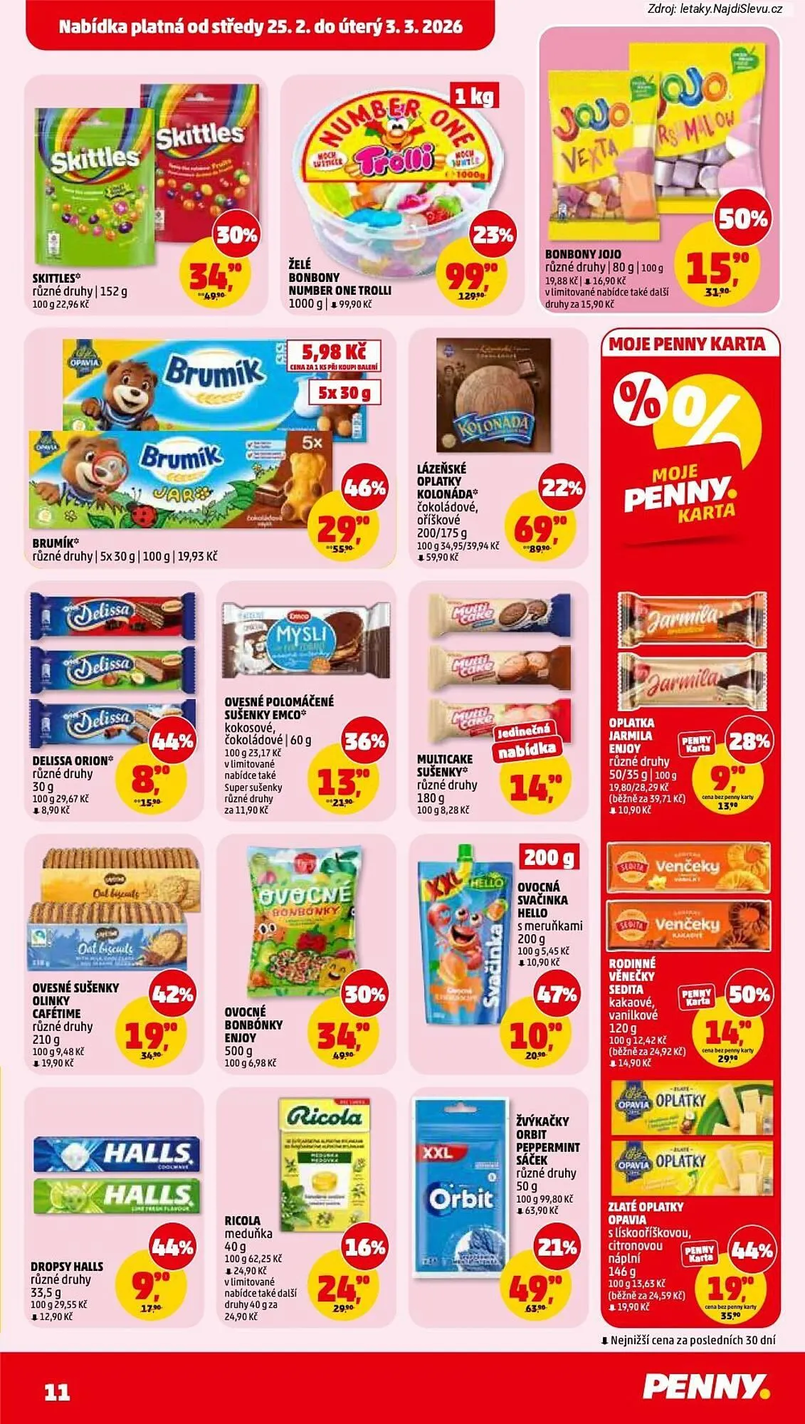 Penny Market leták - 25. února 3. března 2026 - Page 11
