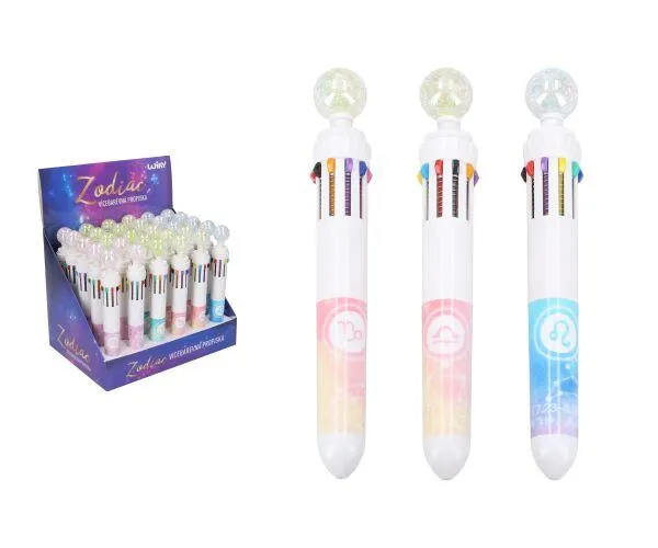 Propiska vícebarevná (10 barev) 0.5mm - Zodiac