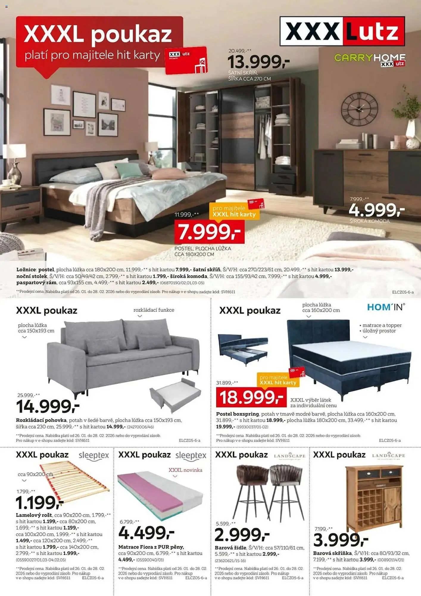 XXXLutz leták - 26. ledna 28. února 2026 - Page 3