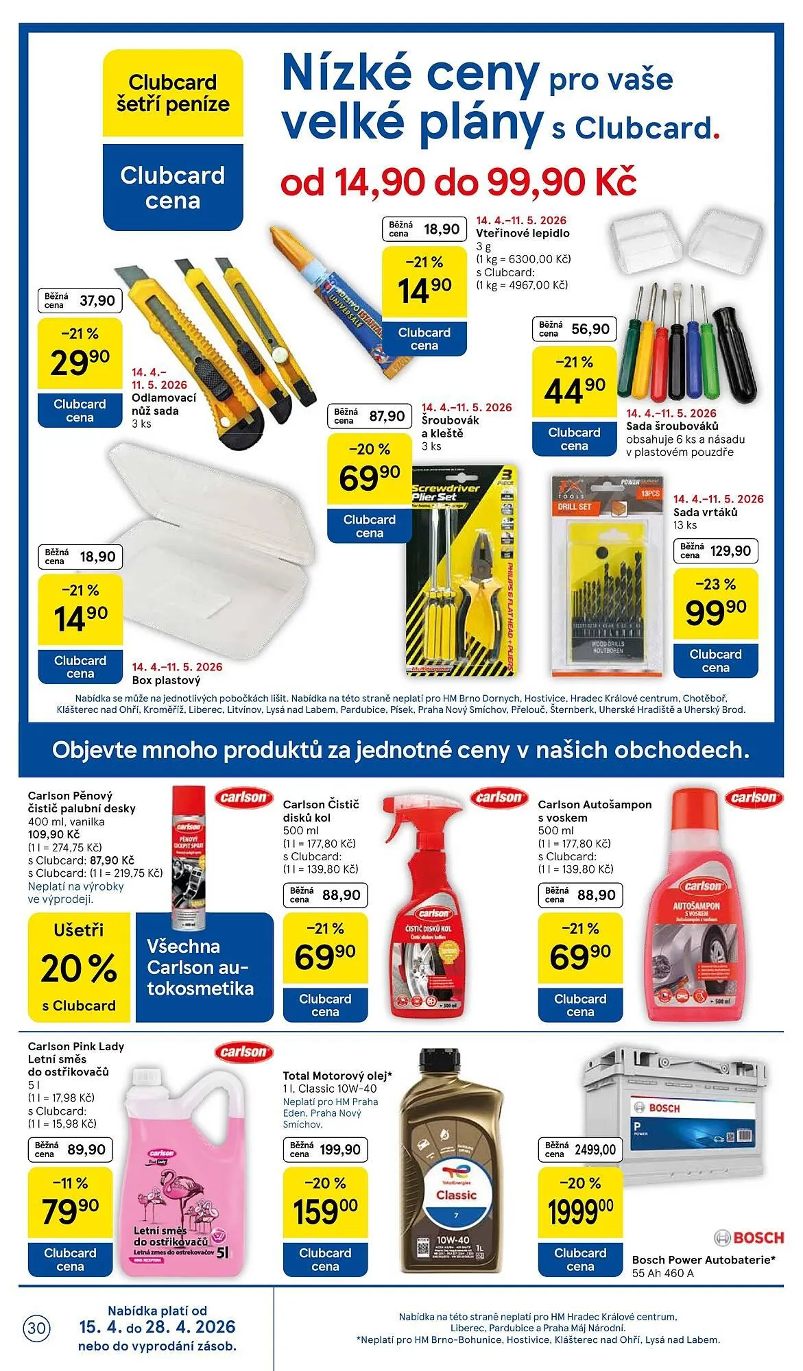 Tesco leták - 15. dubna 21. dubna 2026 - Page 30