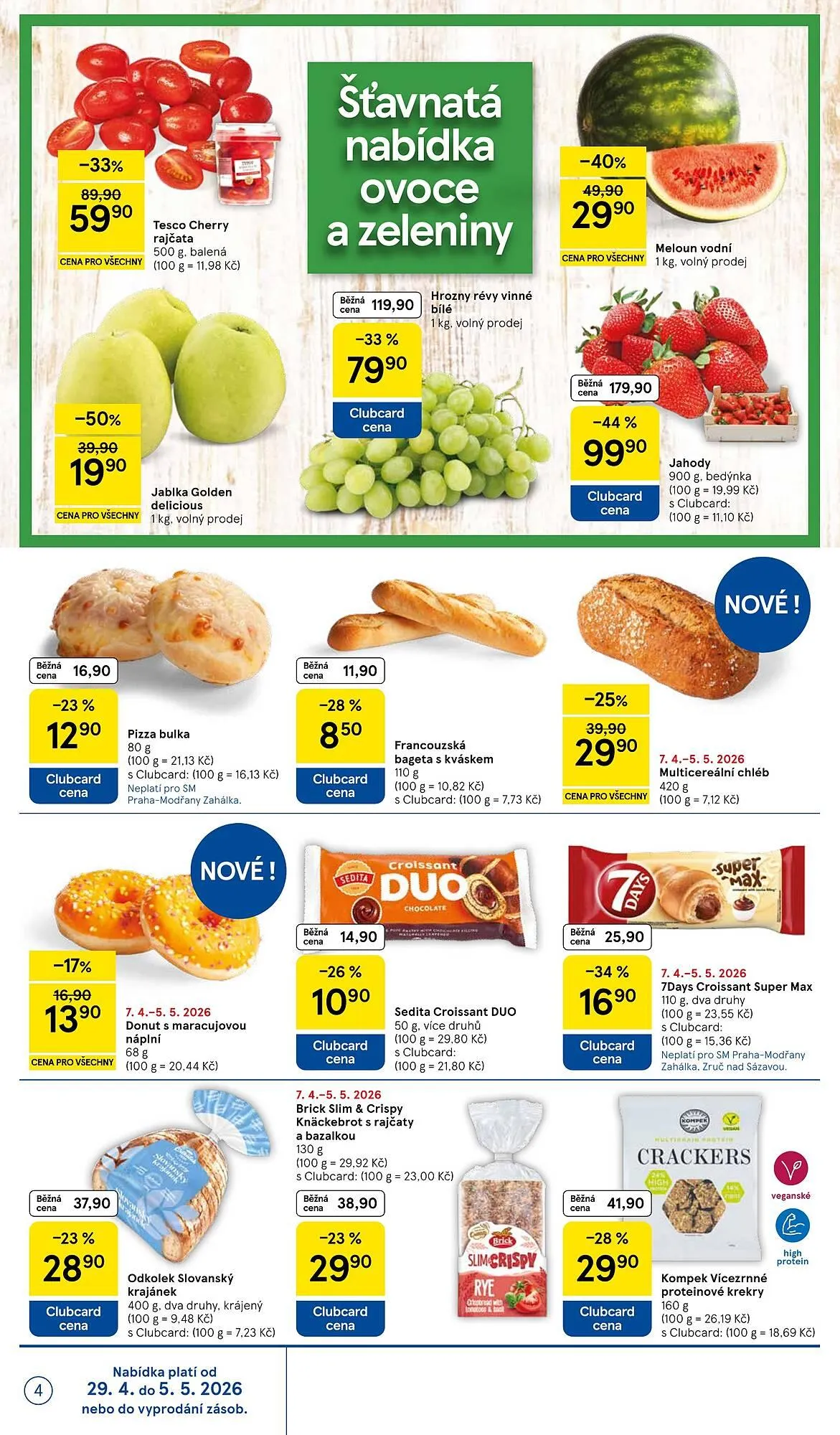 Tesco leták - 29. dubna 5. května 2026 - Page 4
