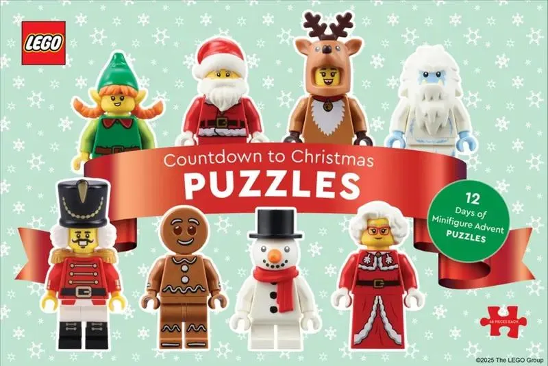 Odpočítávání dnů do Vánoc: 12 adventních puzzlí s minifigurkami