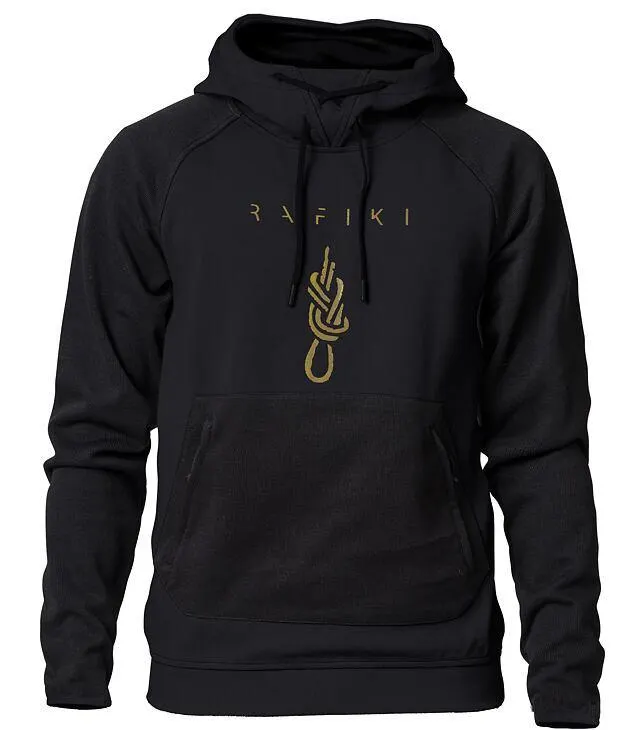 Pánská mikina s kapucí RAFIKI PANTERA, Raven