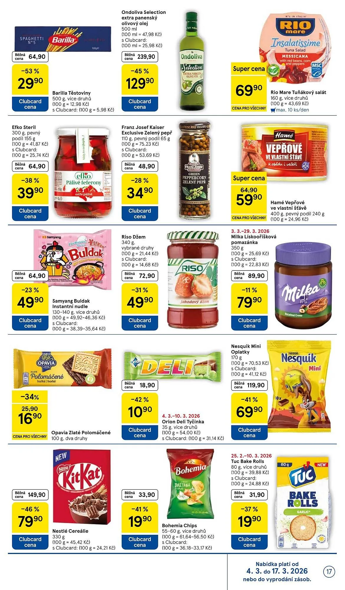Tesco leták - 4. března 10. března 2026 - Page 17