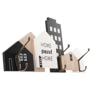 SWEET HOME, dřevo/kov