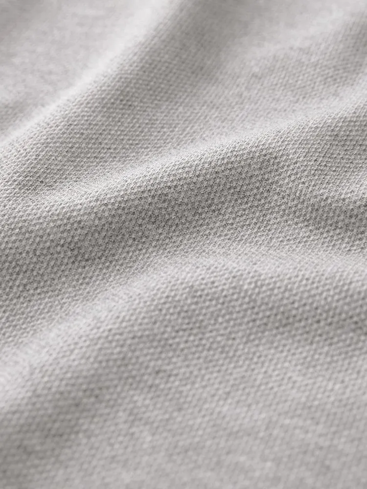 Šedá - Žerzejová keprová Lehká bunda na patentky