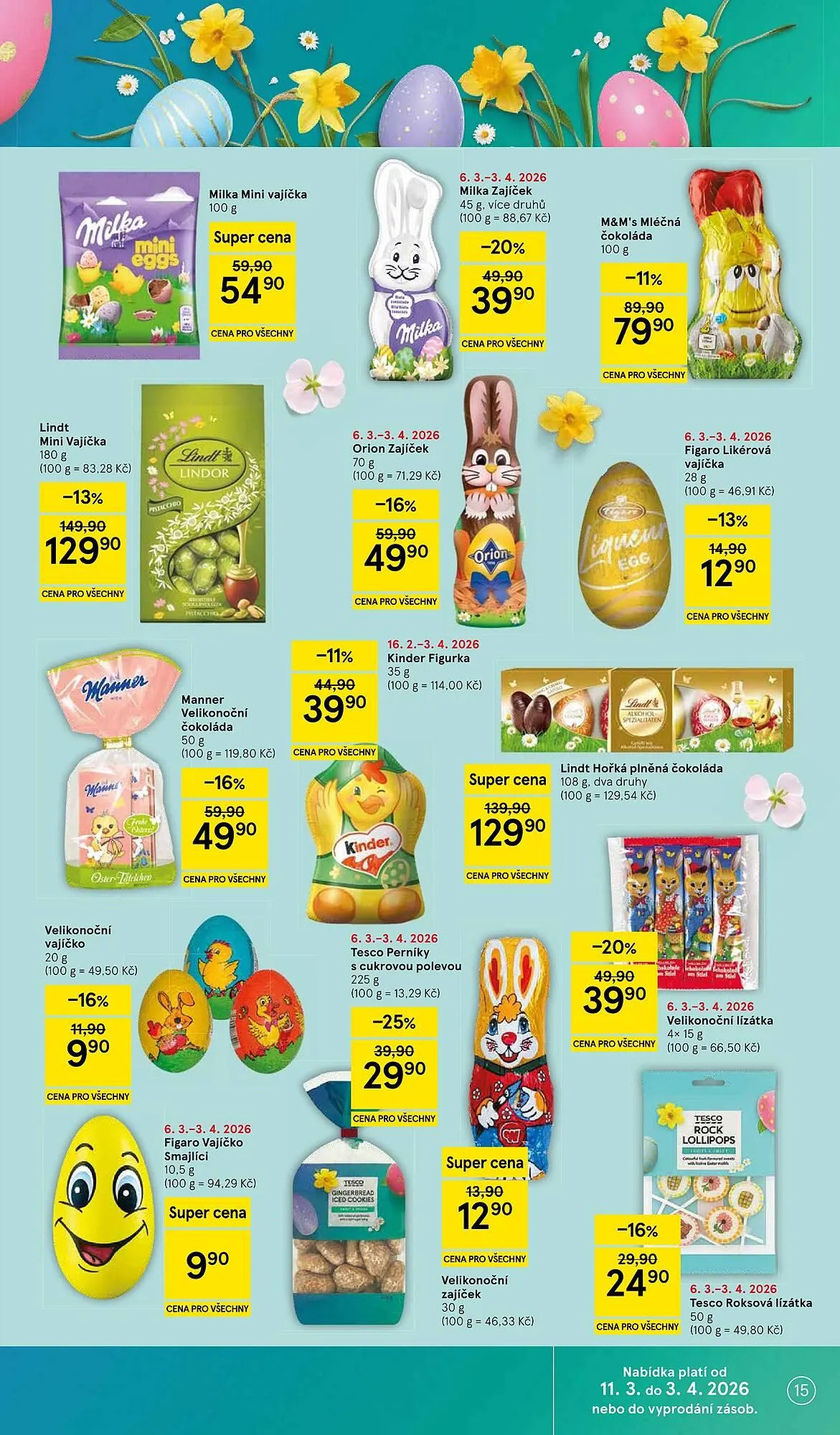 Tesco leták - 18. března 24. března 2026 - Page 15
