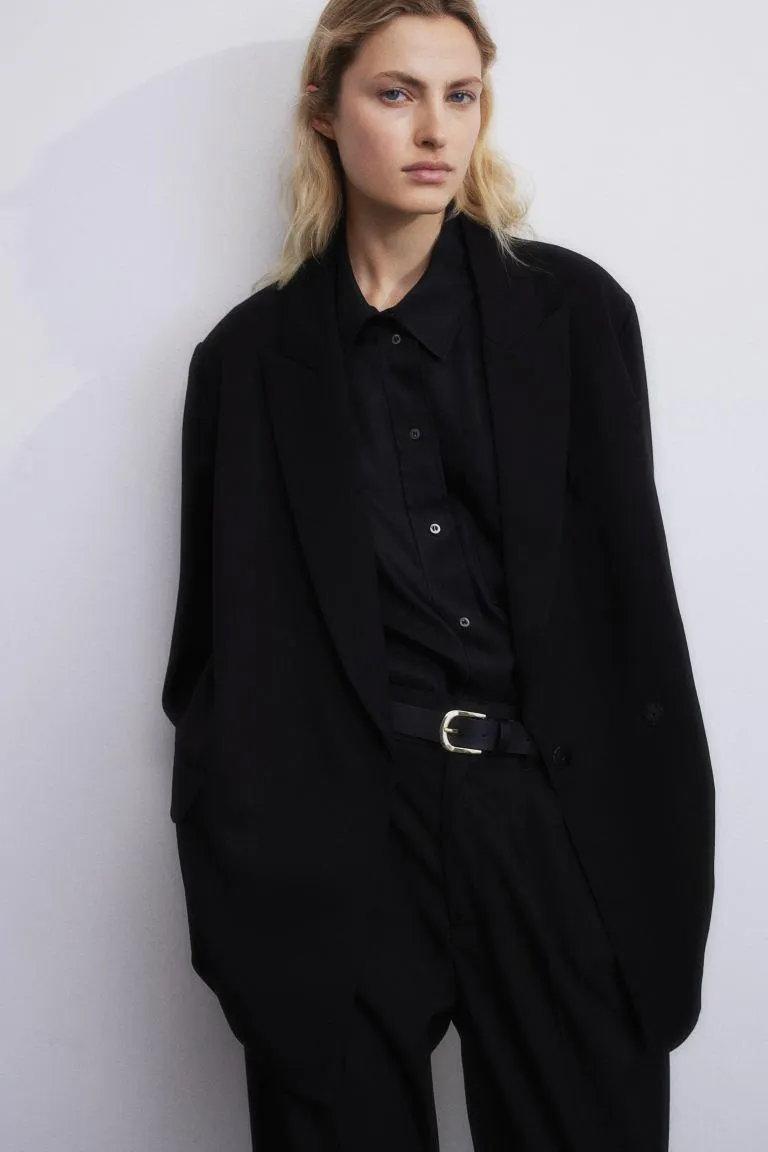 Double-breasted blazer