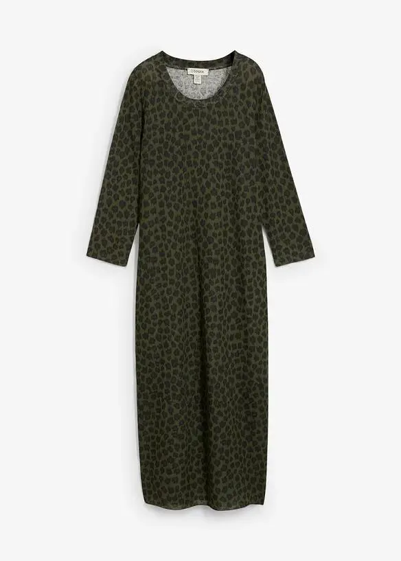 Úpletové midi šaty