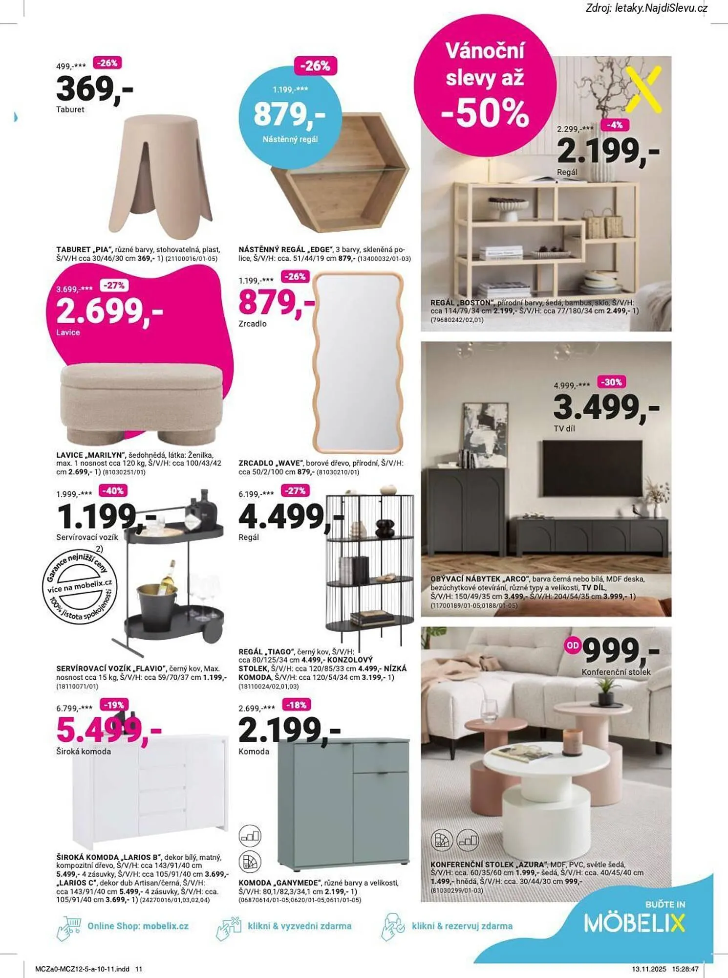 Möbelix leták - 8. prosince 28. prosince 2025 - Page 11