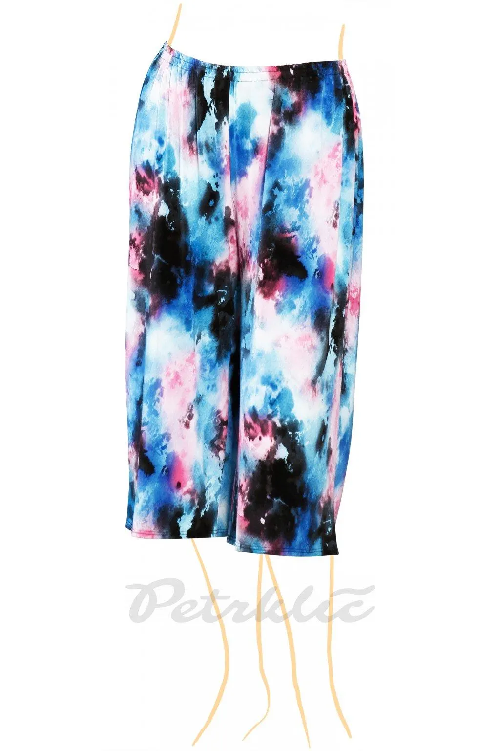 Letní kalhotová sukně KORDULA - varianty barev a délek