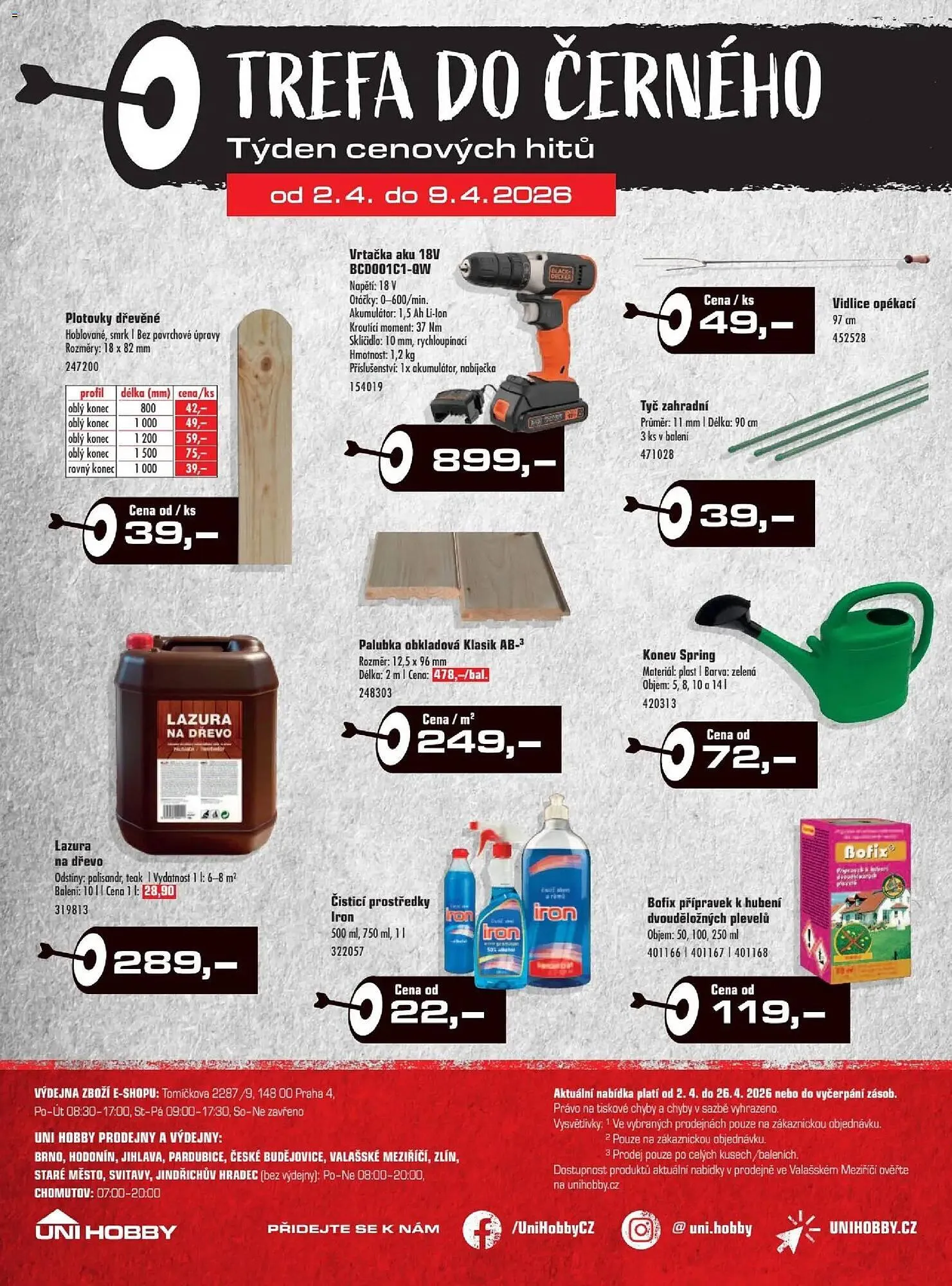 Uni Hobby leták - 2. dubna 26. dubna 2026 - Page 36