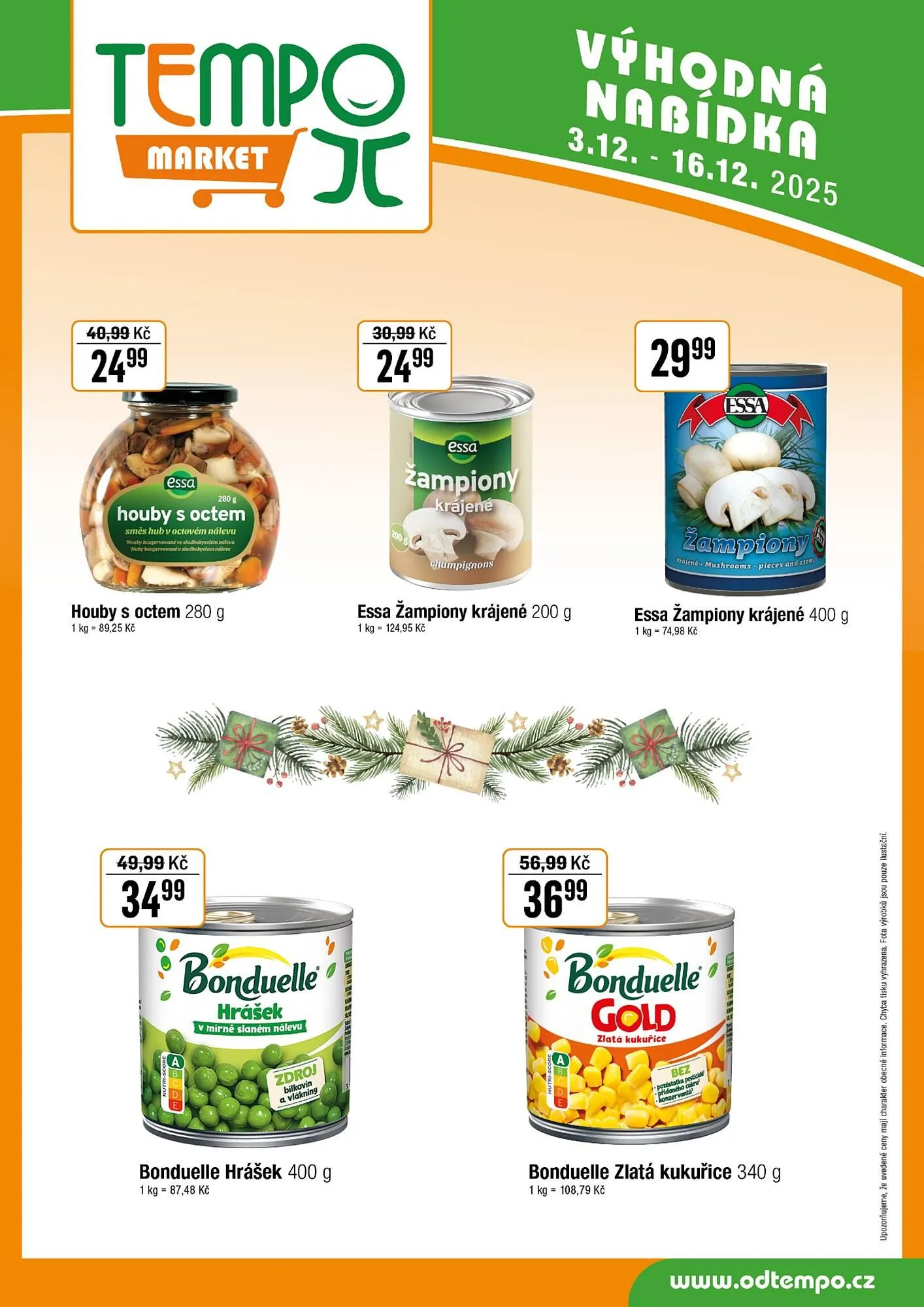 TEMPO leták - 3. prosince 16. prosince 2025 - Page 13