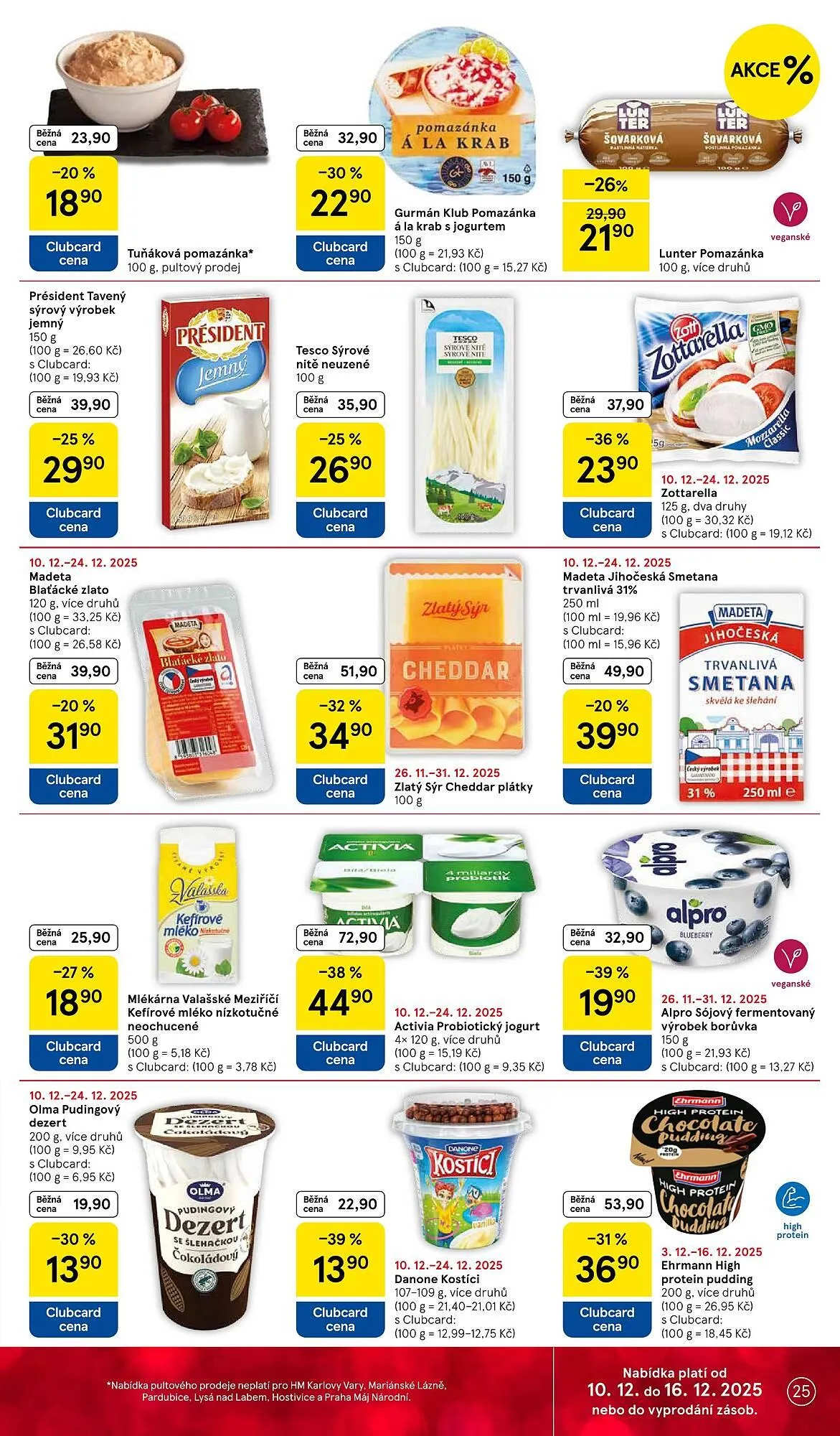 Tesco leták - 10. prosince 16. prosince 2025 - Page 25