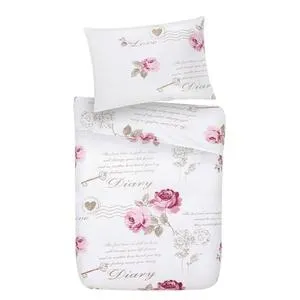 RŮŽE 1, bílá, 70x90 a 140x200 cm