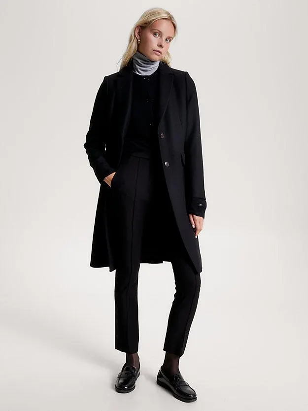 Classics Single Breasted Wool Coat