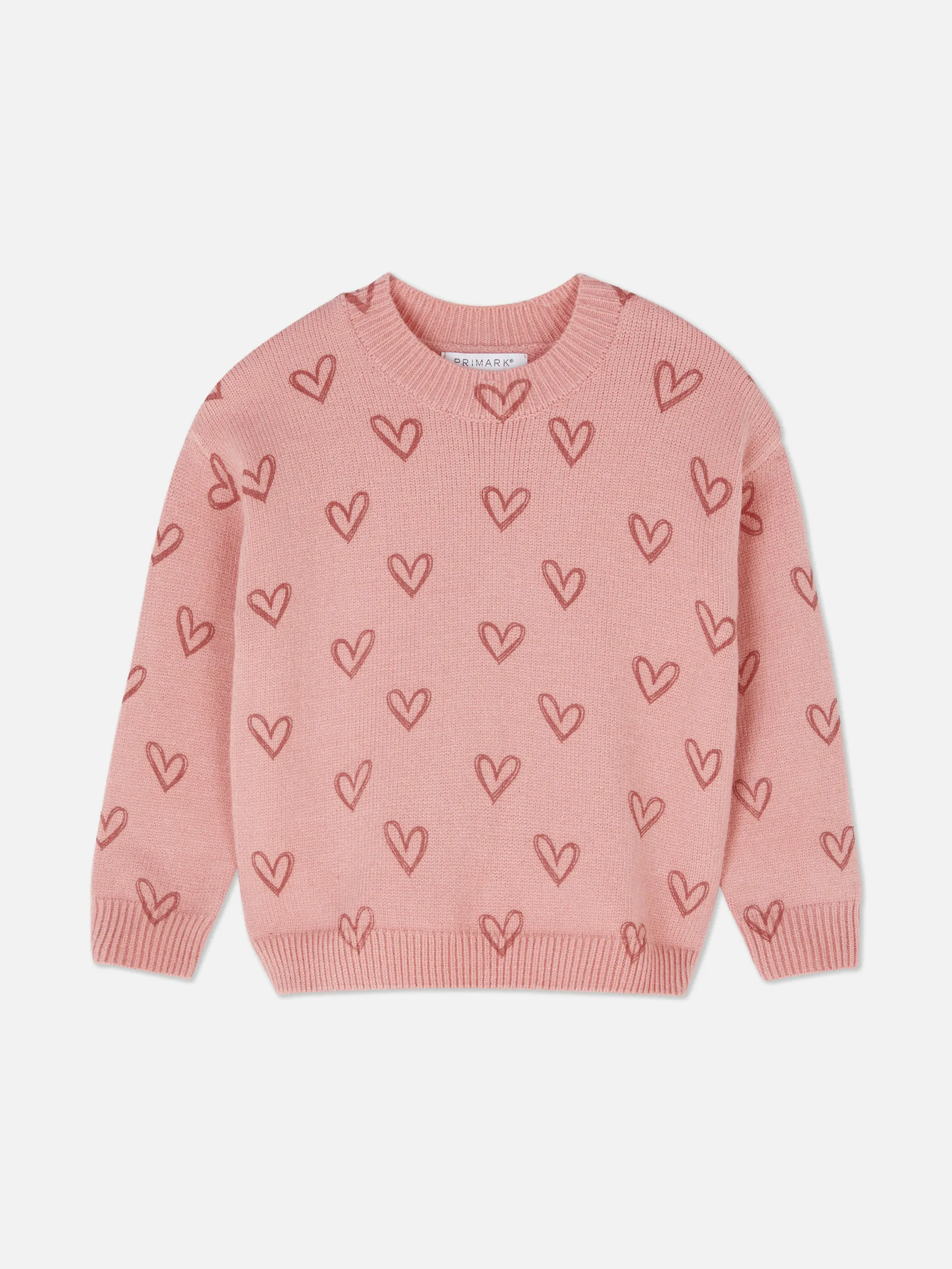 Vzorovaný pletený svetr