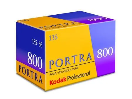 Kodak Portra 800 135/36 - barevný kinofilm