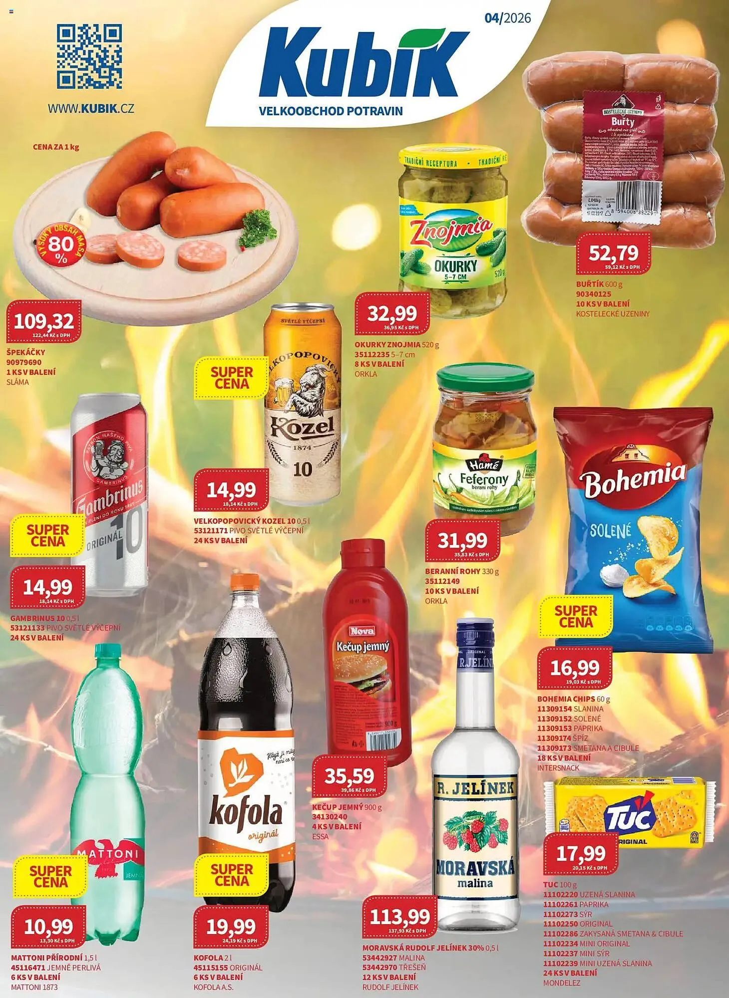 Kubík potraviny leták - 1. dubna 30. dubna 2026 - Page 1