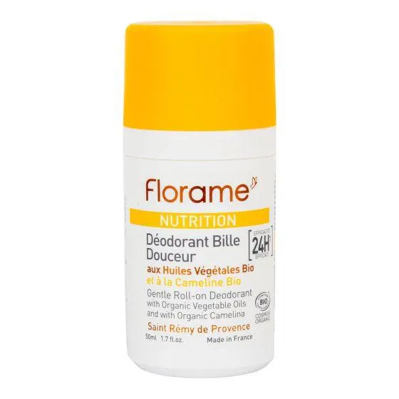 Deodorant přírodní kuličkový 24h efekt Nutrition 50 ml BIO FLORAME