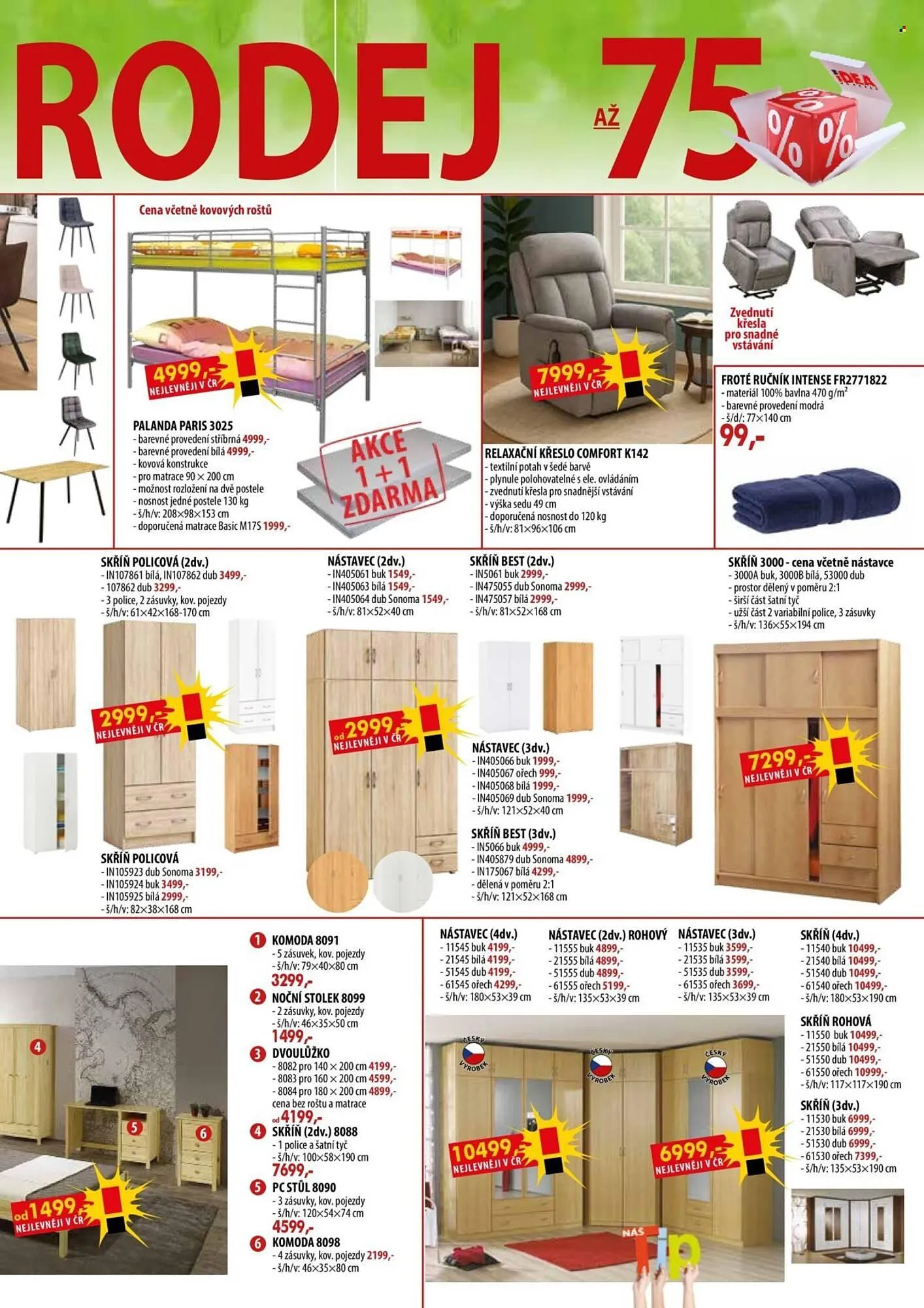 IDEA nábytek leták - 1. dubna 14. dubna 2026 - Page 3