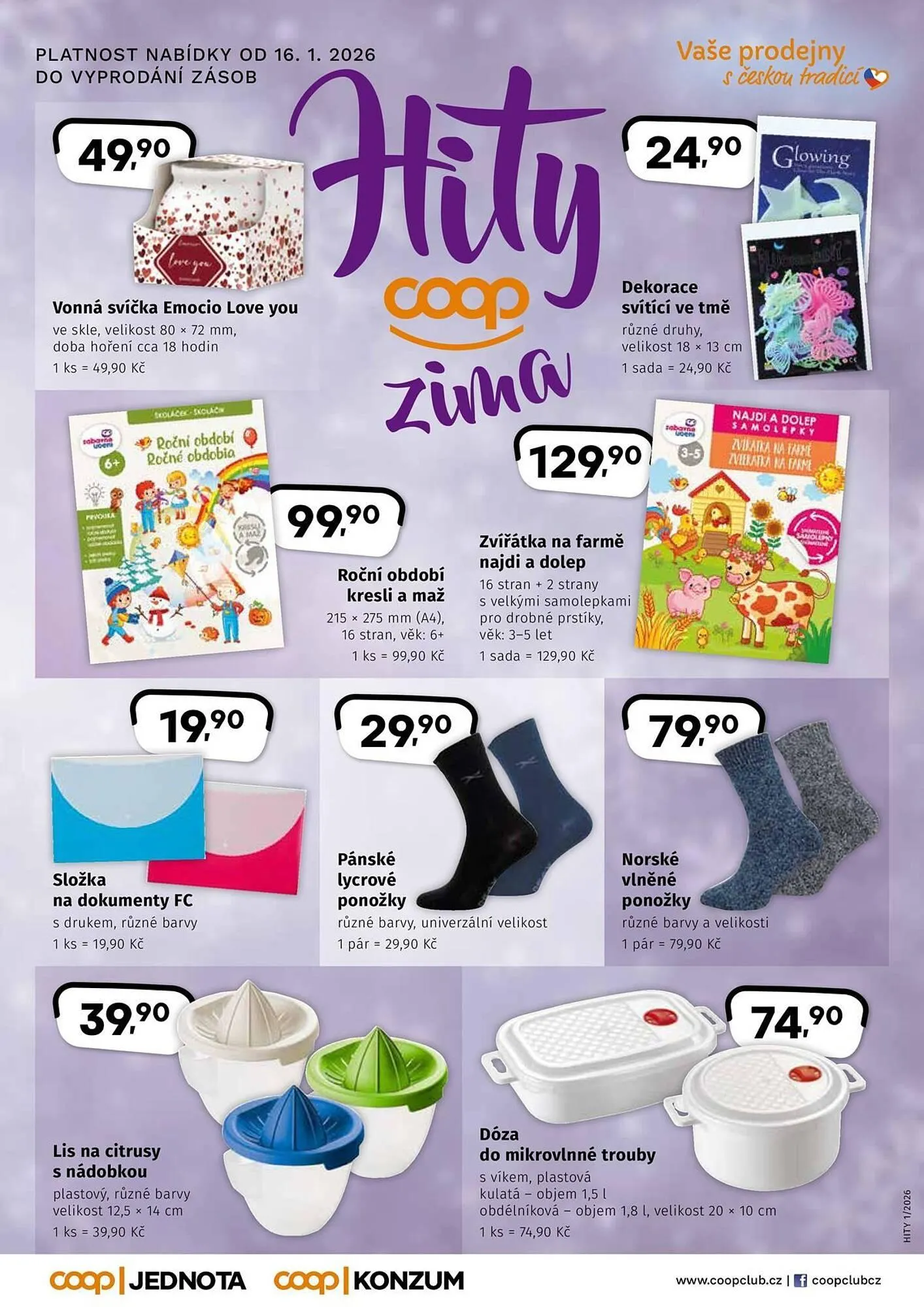 Coop leták - 16. ledna 15. února 2026 - Page 1
