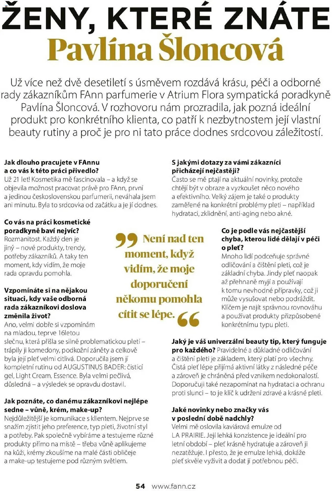 Fann Parfumerie leták - 1. září 30. listopadu 2025 - Page 54