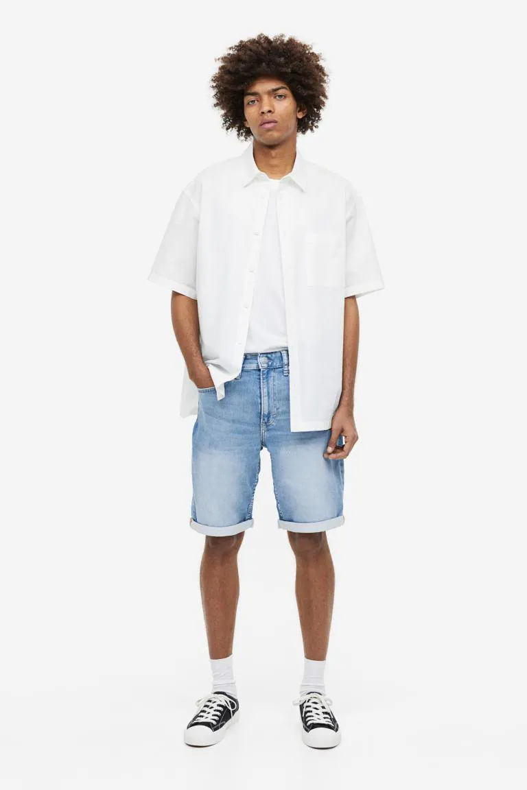 Džínové šortky Hybrid Regular