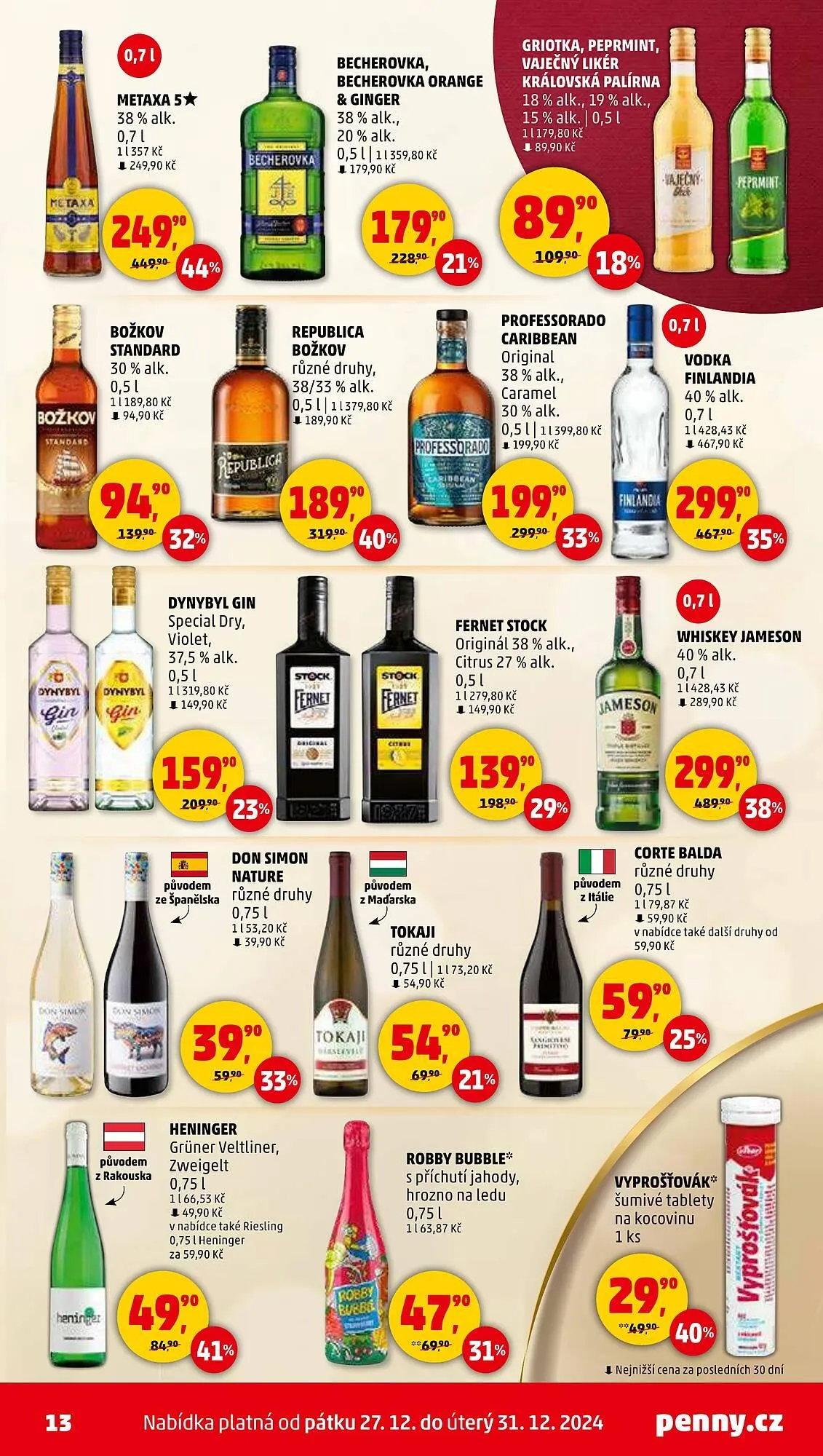Penny Market leták - 27. prosince 31. prosince 2024 - Page 13