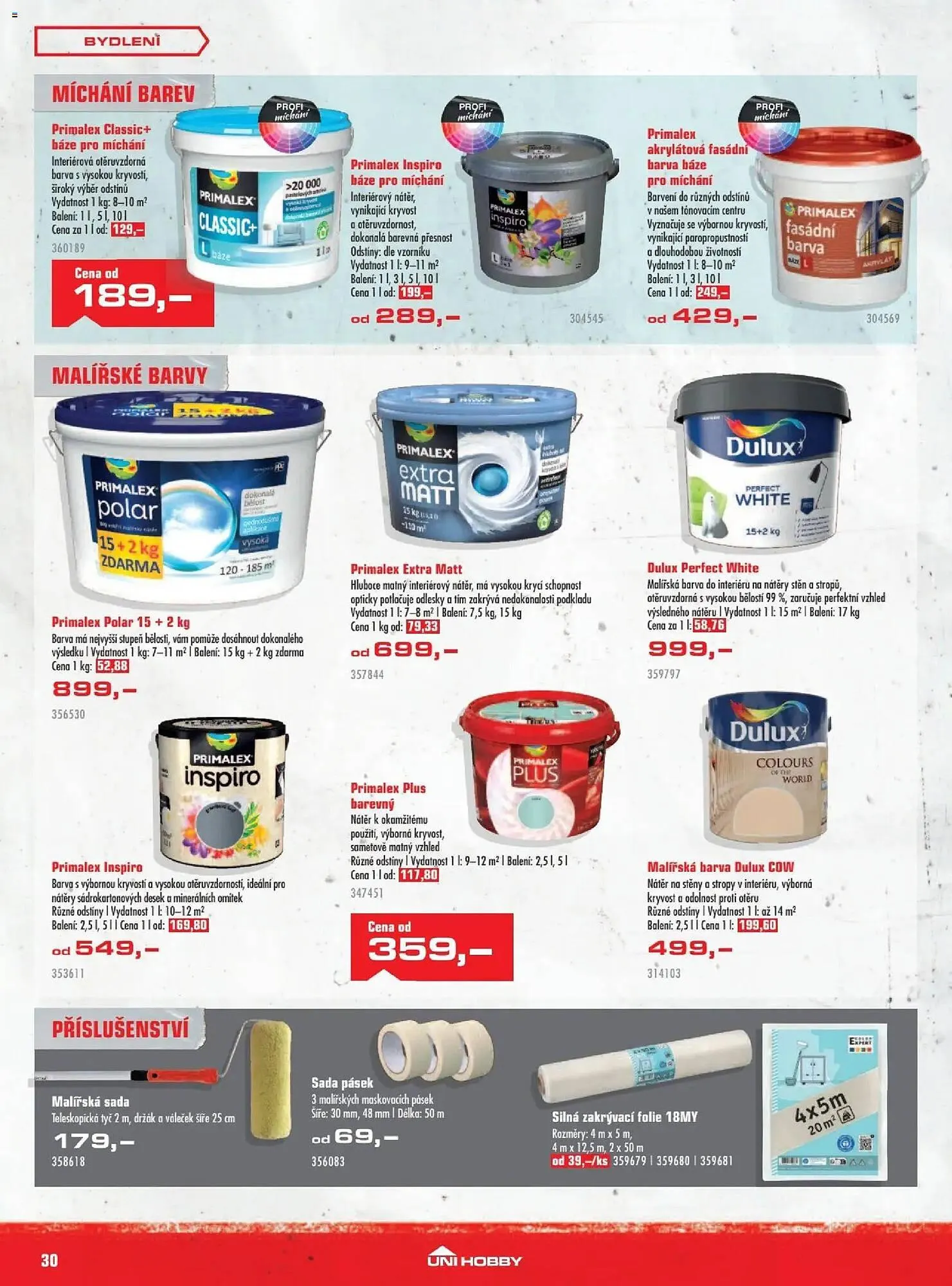 Uni Hobby leták - 30. dubna 24. května 2026 - Page 30