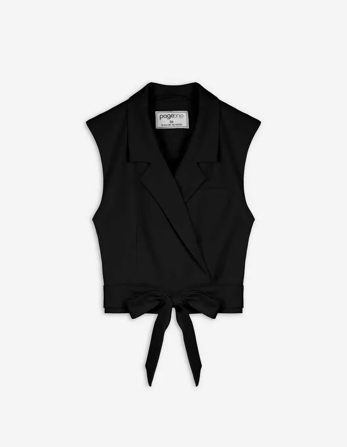 Vesta - Vázací pásek - cerná