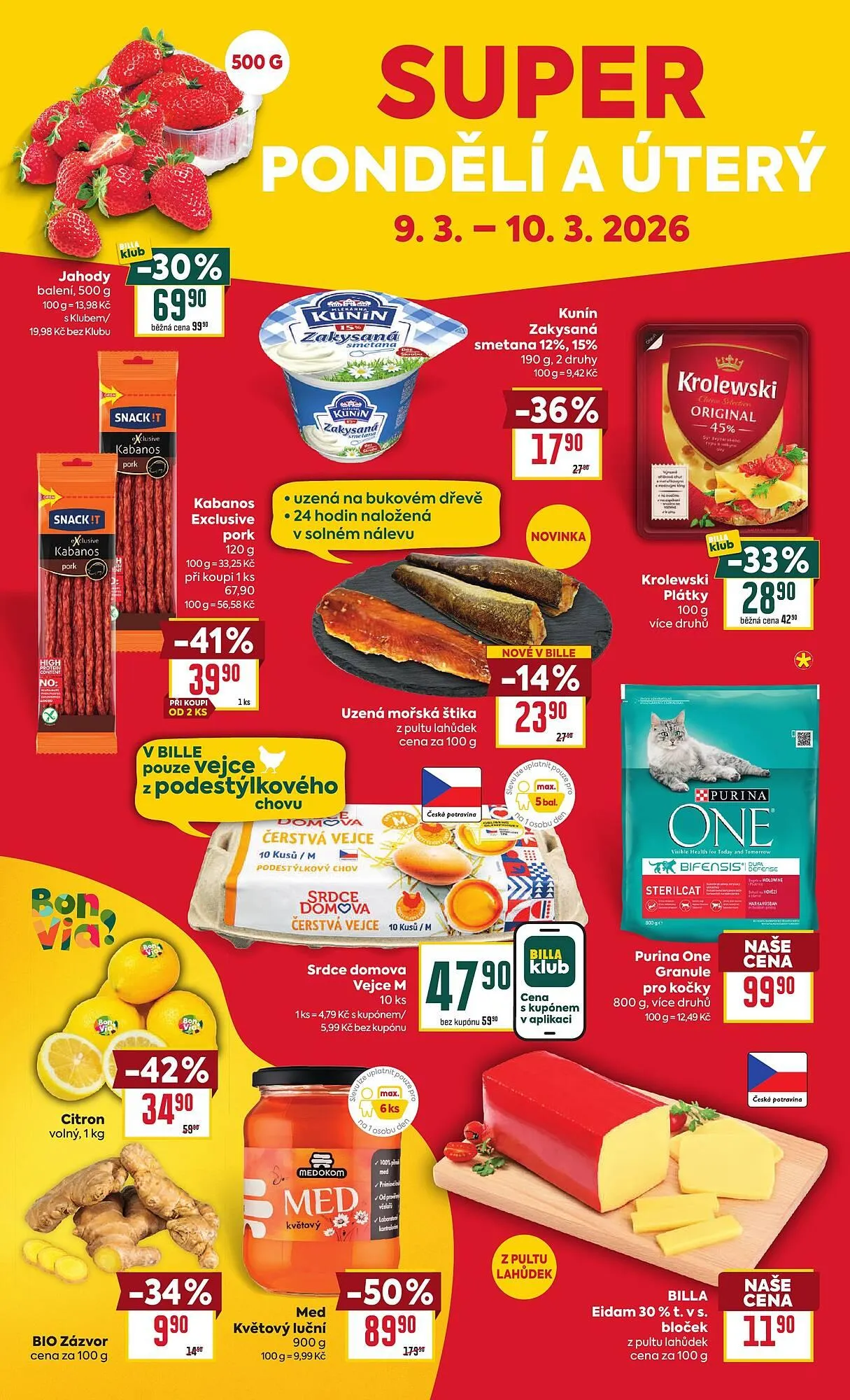 Billa leták - 4. března 10. března 2026 - Page 30