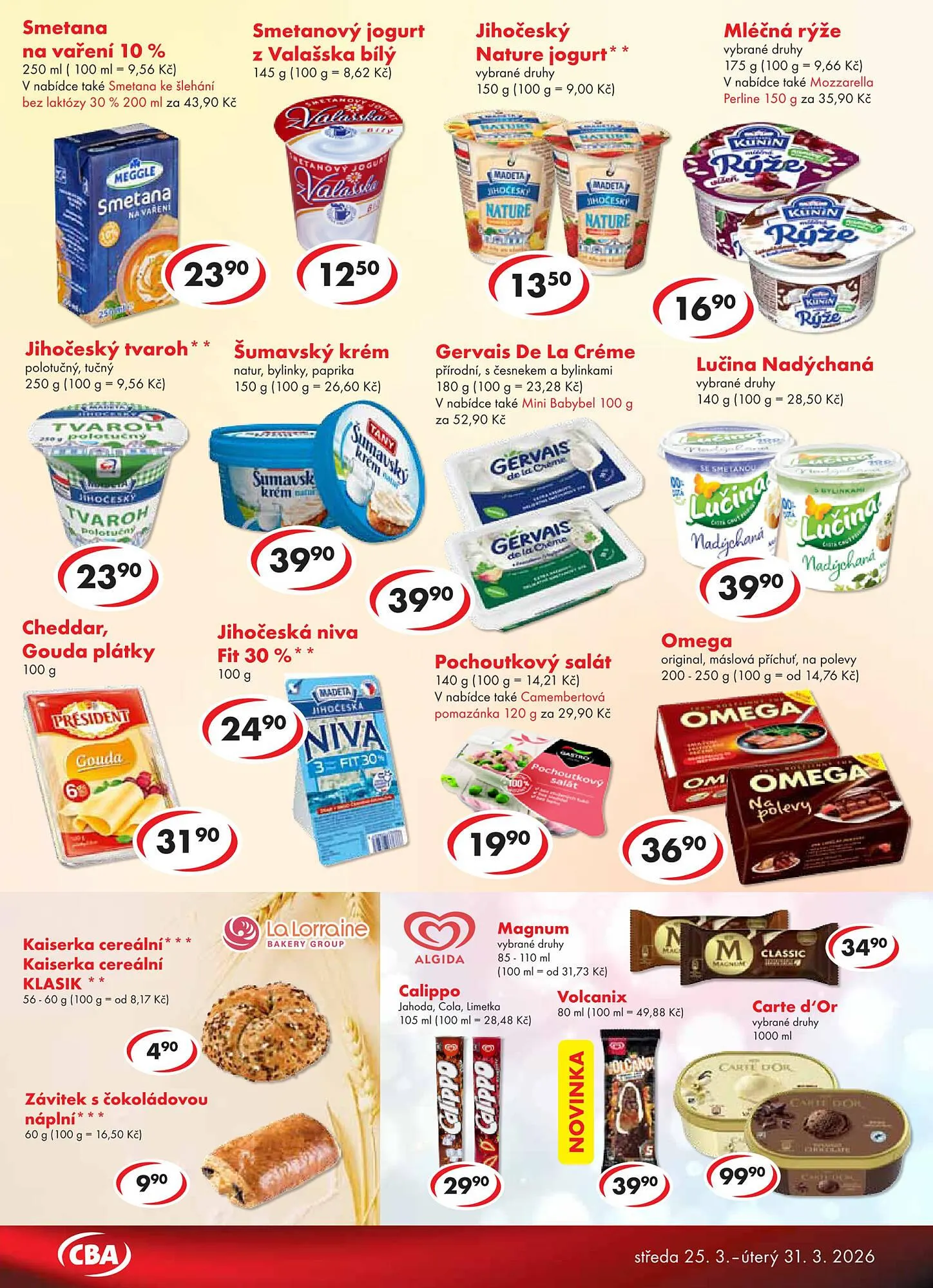 CBA leták - 25. března 31. března 2026 - Page 2
