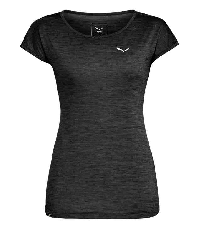 Triko SALEWA PUEZ MELANGE DRY W S/S TEE Lady