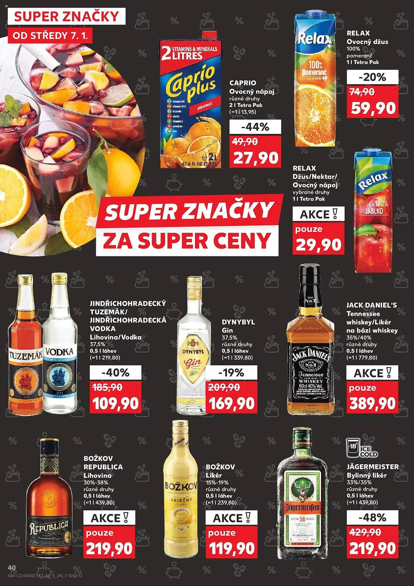 Kaufland leták - 7. ledna 13. ledna 2026 - Page 40