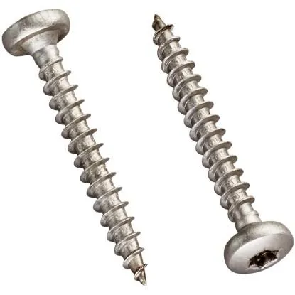 Gutta Šrouby z nerezové oceli do dřeva 0,45 cm x 0,35 cm, 20 ks